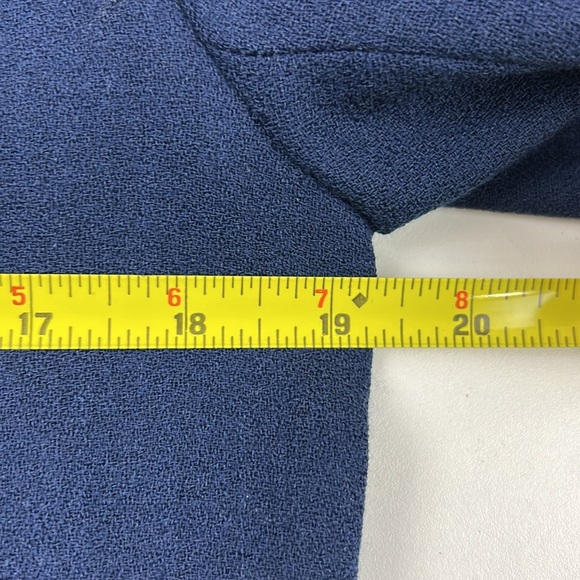 Vintage Mondi navy open blazer - Picture 6 of 9